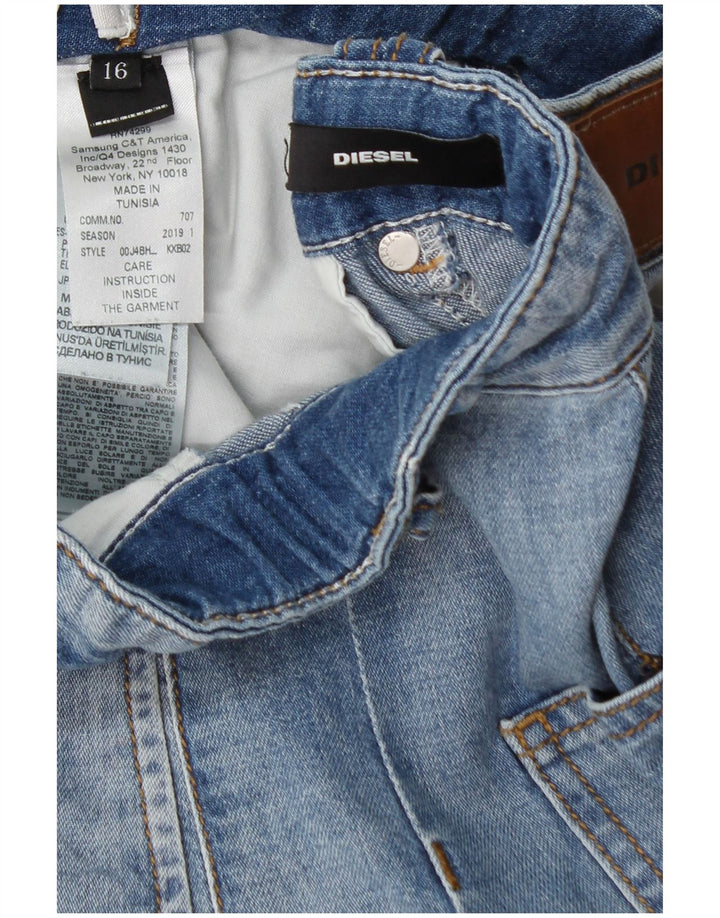 Τζιν σορτς DIESEL Girls 15-16 ετών W28 Μπλε Βαμβακερό