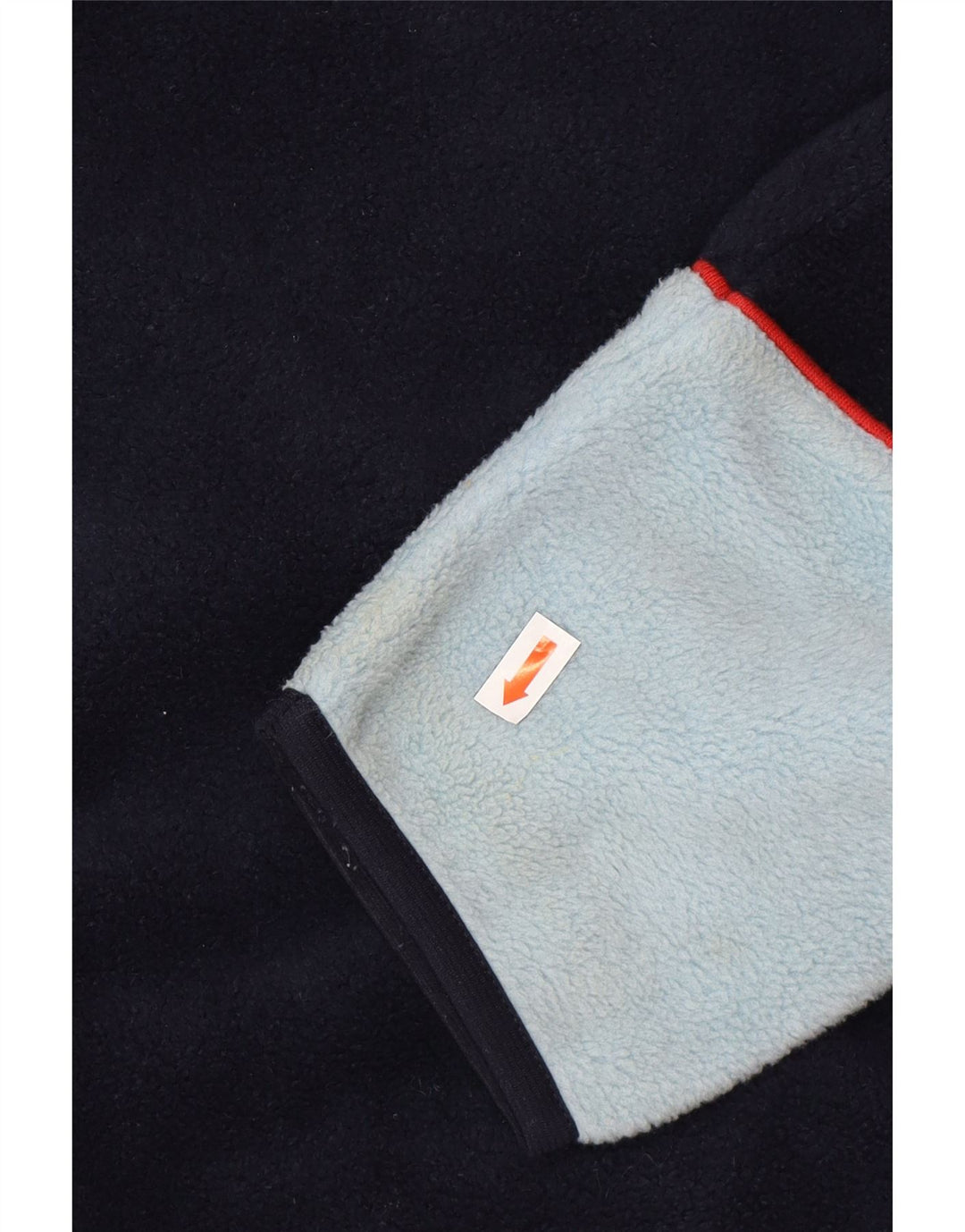 Ellesse Ανδρικό Fleece Jumper Large Navy Blue Colorblock Πολυεστέρας