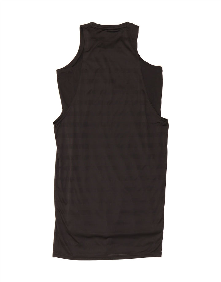 PUMA Womens Sleeveless T-Shirt Dress UK 12 Medium Black Polyester Vintage Puma and Second-Hand Puma from Messina Hembry 