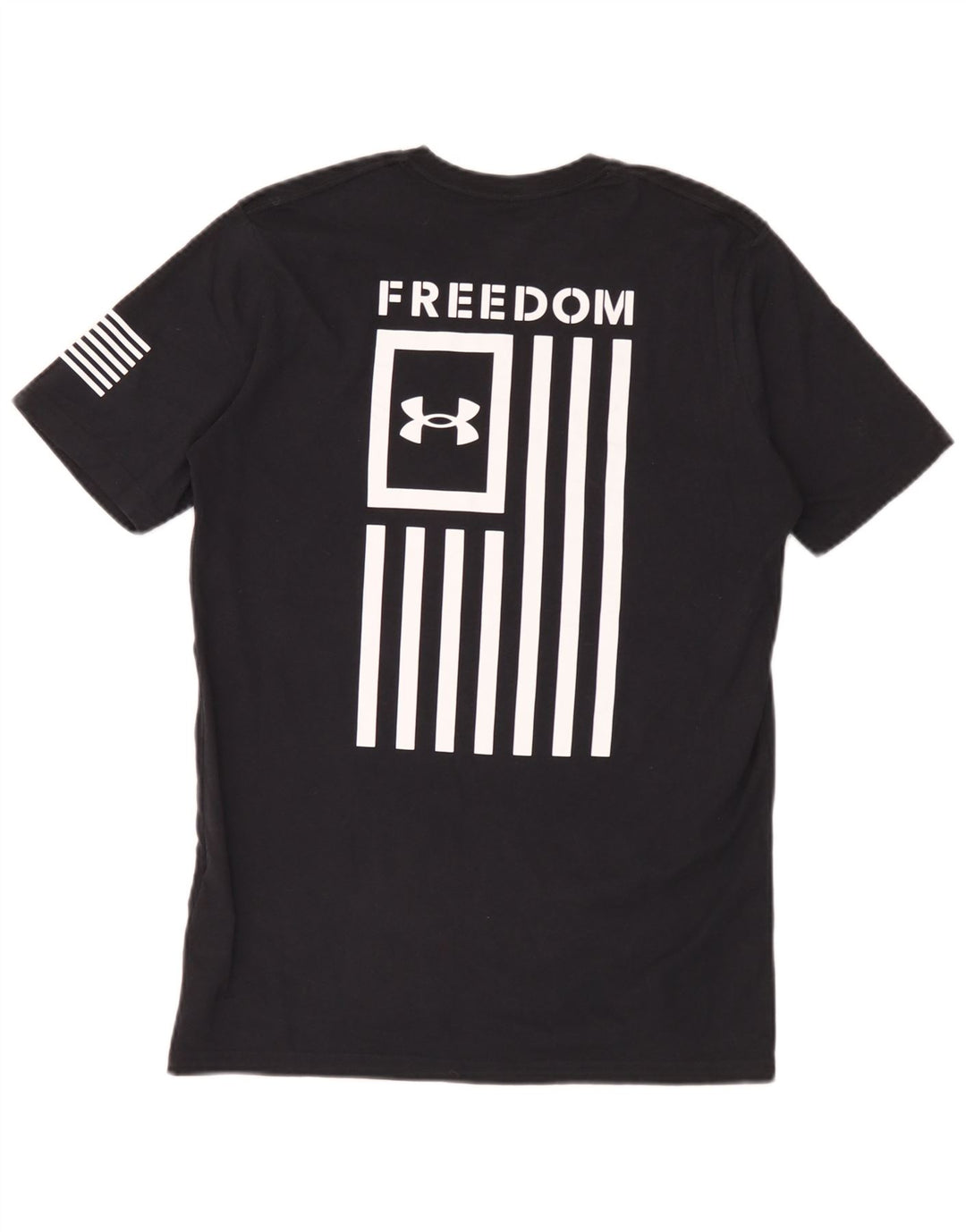 Under Armour Ανδρικό γραφικό T-Shirt Top Μικρό μαύρο βαμβακερό