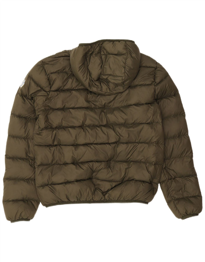North Sails Ανδρικό μπουφάν με κουκούλα UK 40 Large Khaki Polyamide