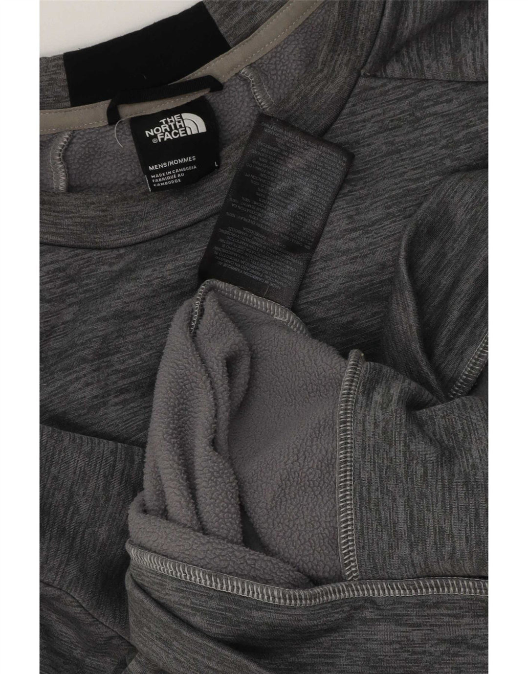 Ανδρικό φούτερ North Face Jumper Large Grey Colourblock Polyester