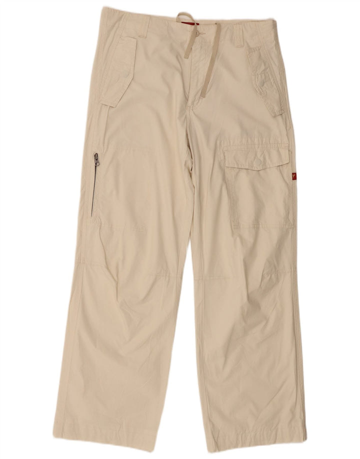 Ανδρικό ίσιο παντελόνι Cargo Diadora Medium W32 L29 Μπεζ βαμβακερό