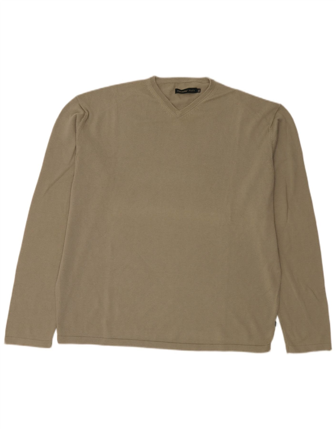 Ανδρικό πουλόβερ Dockers Khakis με V-Neck Jumper 2XL Khaki