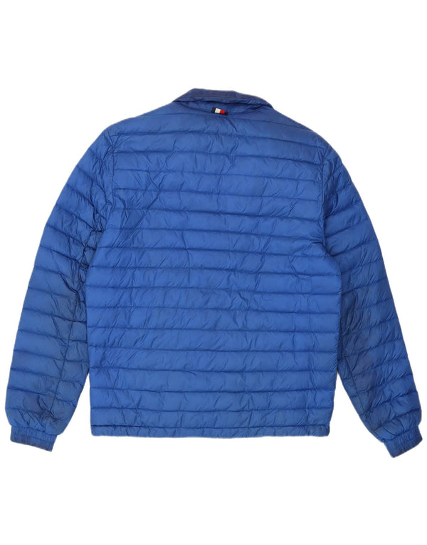 Tommy Hilfiger Ανδρικό μπουφάν με επένδυση UK 36 Small Blue Polyamide