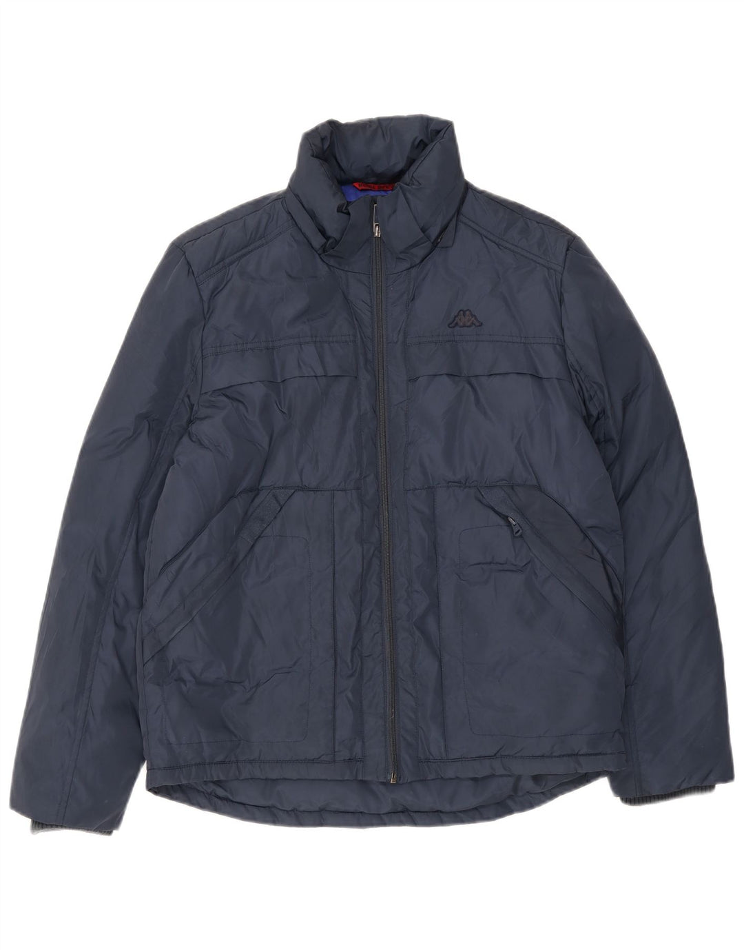 Kappa Ανδρικό μπουφάν UK 40 Large Navy Blue Polyester