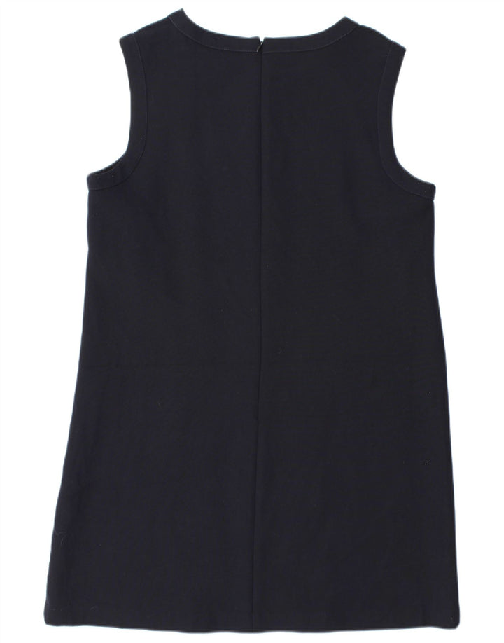 Zara Γυναικείο Αμάνικο Φόρεμα Shift UK 18 XL Navy Blue Polyester