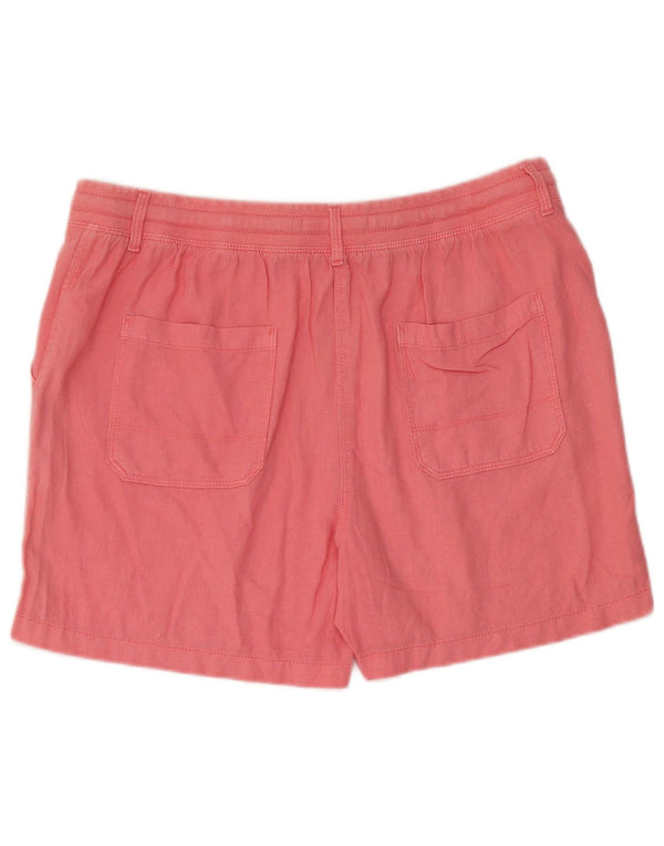 Marks & Spencer Γυναικείο Σορτς UK 14 Large W34 Pink Len