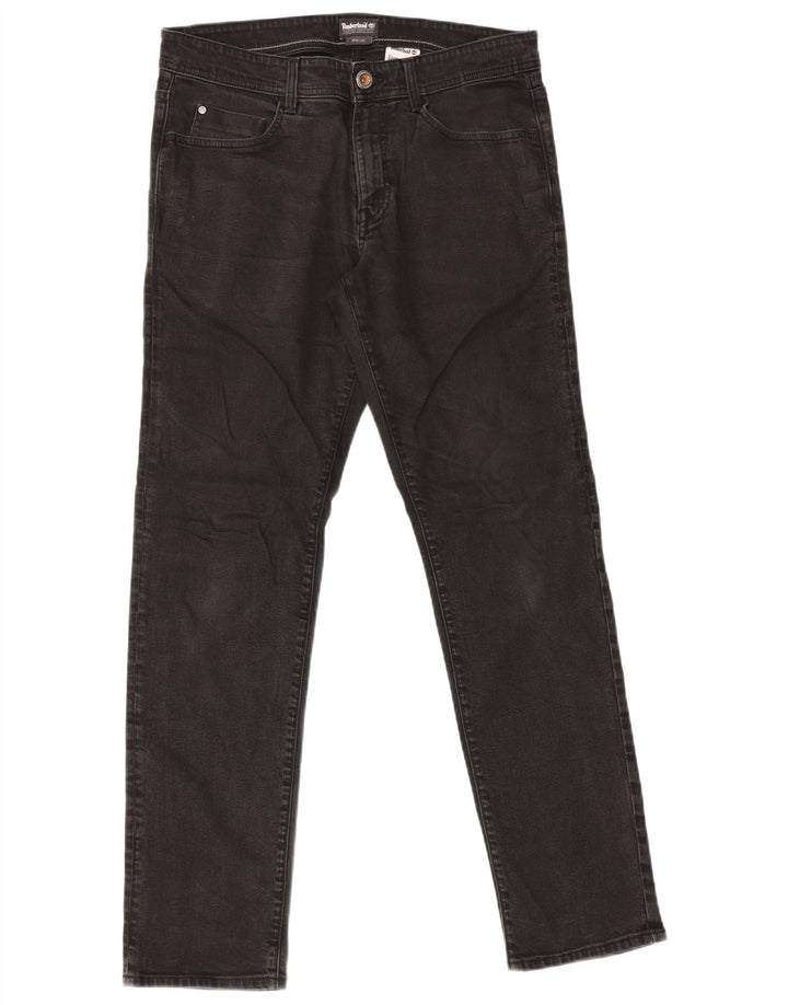 Ανδρικό τζιν Timberland Slim W32 L32 Μαύρο βαμβακερό