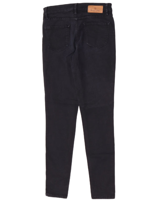 Massimo Dutti Γυναικείο Skinny Τζιν EU 38 Small W28 L29 Navy Blue Cotton