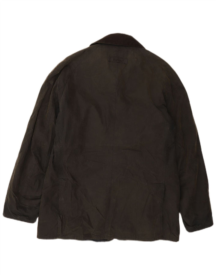 Ανδρικό κερωμένο βαμβακερό μπουφάν Barbour UK 38 Medium Grey Cotton Classic