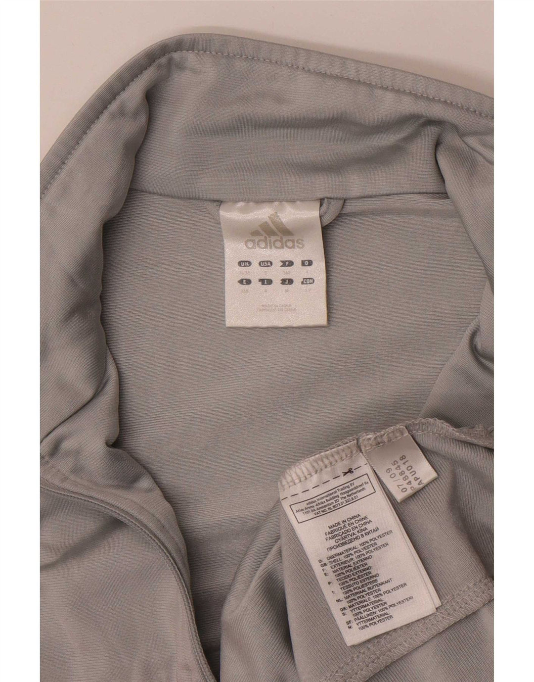 Ανδρική φόρμα Adidas Top Jacket UK 36/38 Small Grey Colourblock Polyester