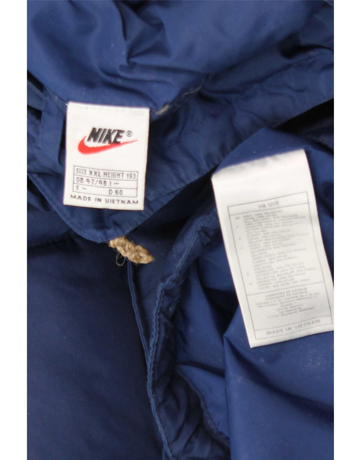 Ανδρικό μπουφάν Nike με επένδυση UK 44 2XL Navy Blue Polyester