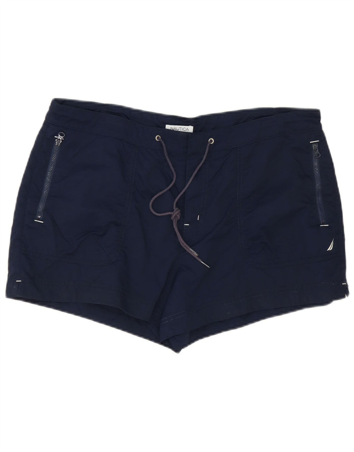 Ανδρικό σορτς κολύμβησης Nautica μεγάλο Navy Blue Nylon
