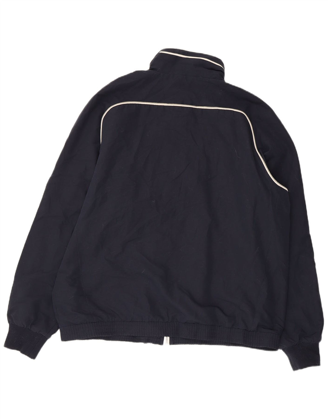 CHAMPION Mens Tracksuit Top Jacket 2XL Navy Blue Colourblock Polyester