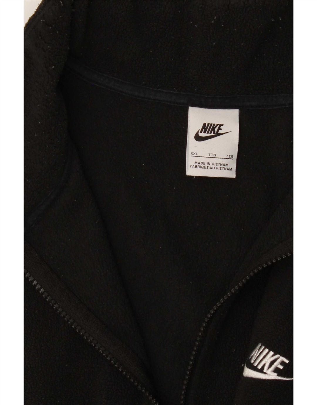Ανδρικό φερμουάρ Nike Fleece Jumper 2XL Μαύρο