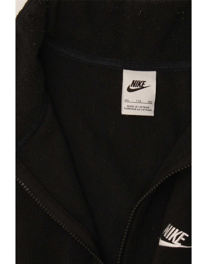 Ανδρικό φερμουάρ Nike Fleece Jumper 2XL Μαύρο