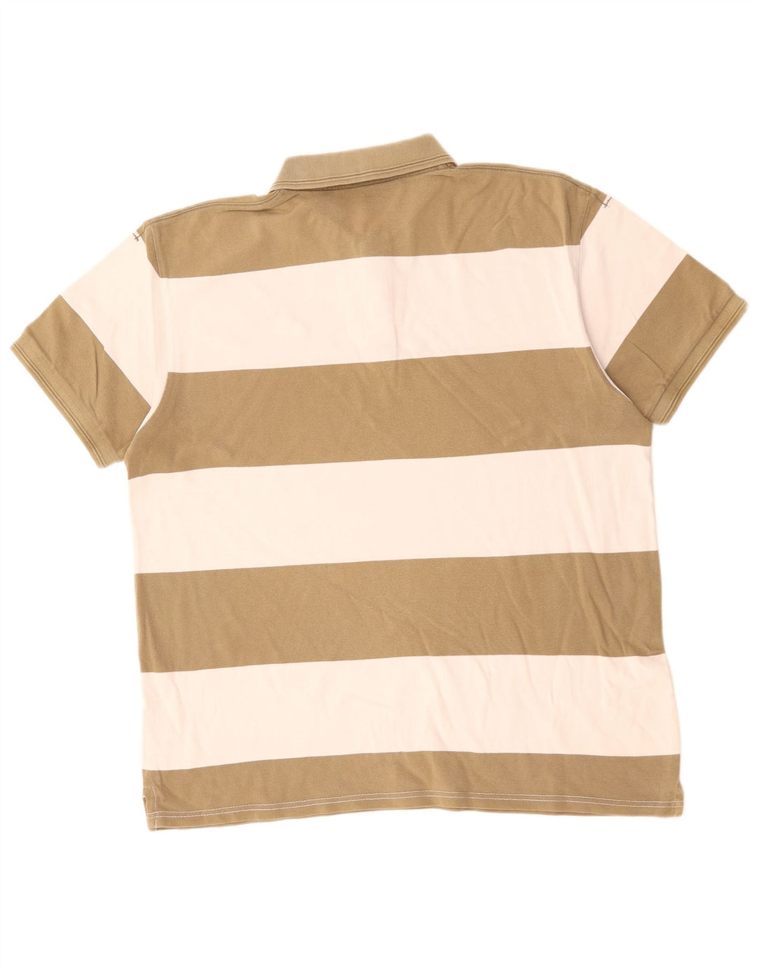 Ανδρικό μπλουζάκι ράγκμπι πόλο LEVI'S Μεγάλο χακί ριγέ βαμβακερό