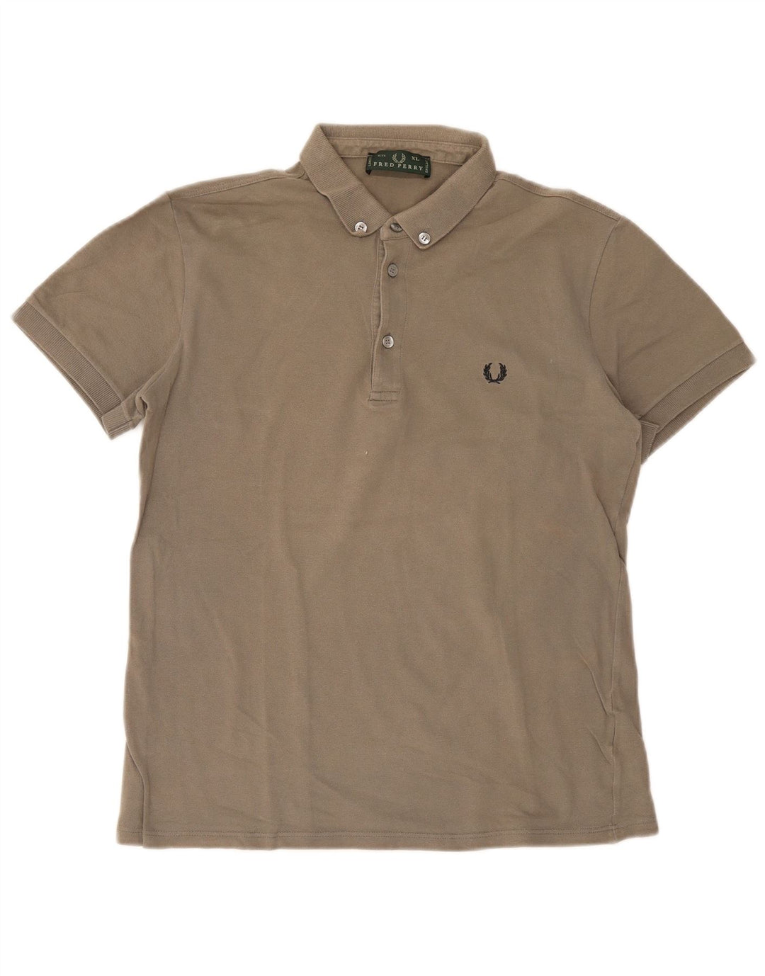 Fred Perry Ανδρικό Πόλο Μπλουζάκι XL Γκρι βαμβακερό