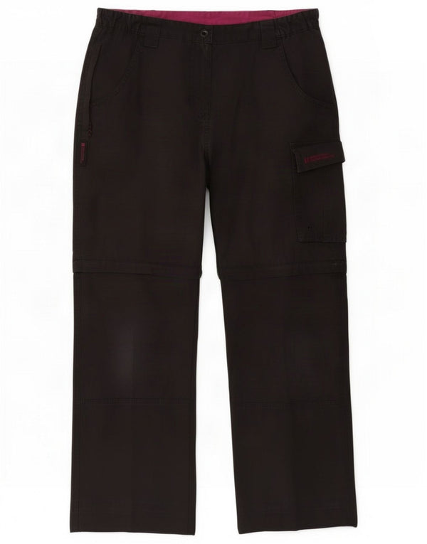 Mountain Warehouse Γυναικεία Παντελόνια Cargo UK 12 Medium W30 L27 Black