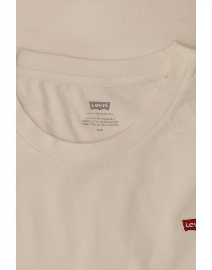 Γυναικείο T-Shirt Levi's Top UK 14 Large White