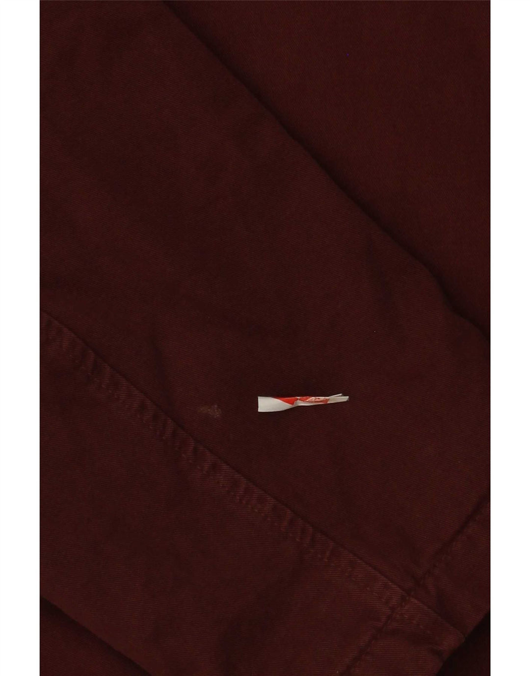 Zara Ανδρικό Bomber Jacket UK 40 μεγάλο βαμβακερό μπορντό