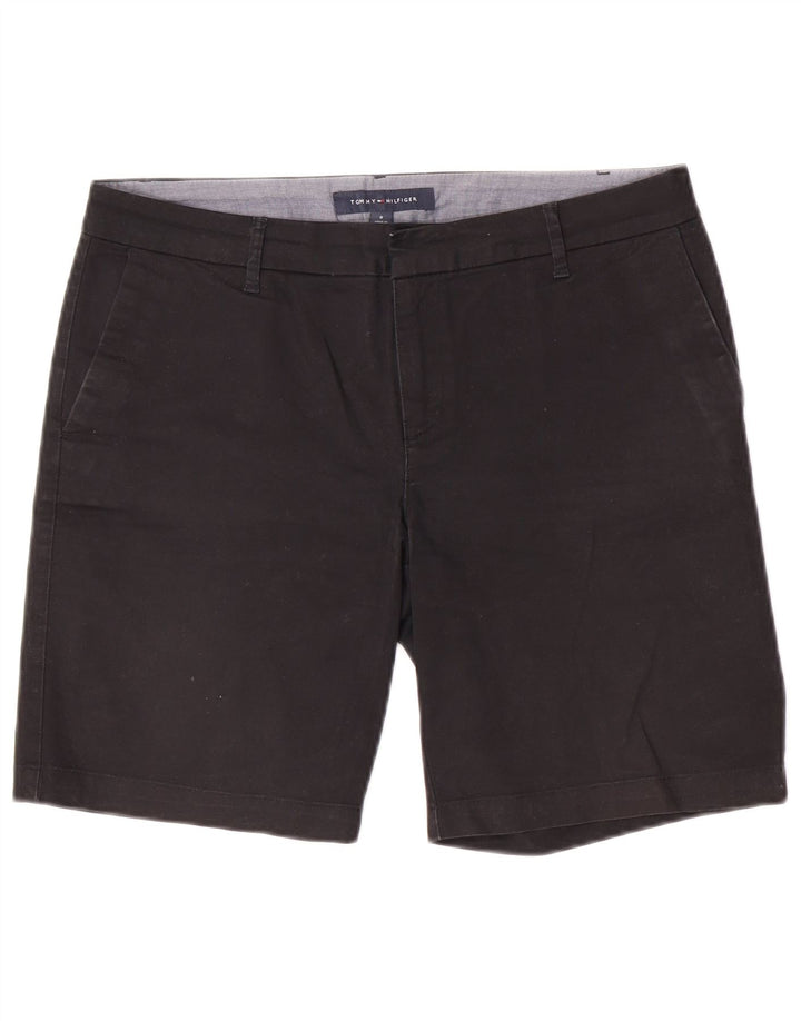Γυναικείο σορτς Chino Tommy Hilfiger US 8 Medium W32 μαύρο βαμβακερό