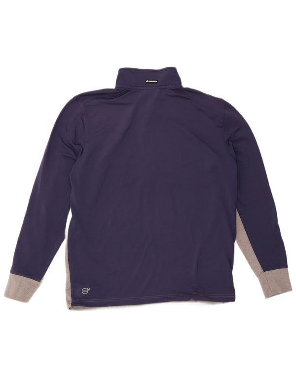 Ανδρική φόρμα πουλόβερ με φερμουάρ στο επάνω μέρος Medium