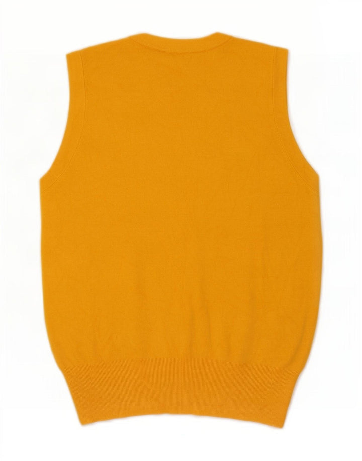 Zara Γυναικείο Γιλέκο Tank Top UK 12 Medium Yellow Viscose