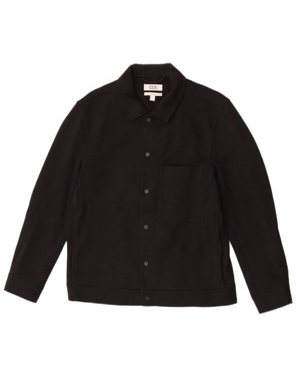 Cos Mens Utility Jacket UK 36 Small Black Cotton