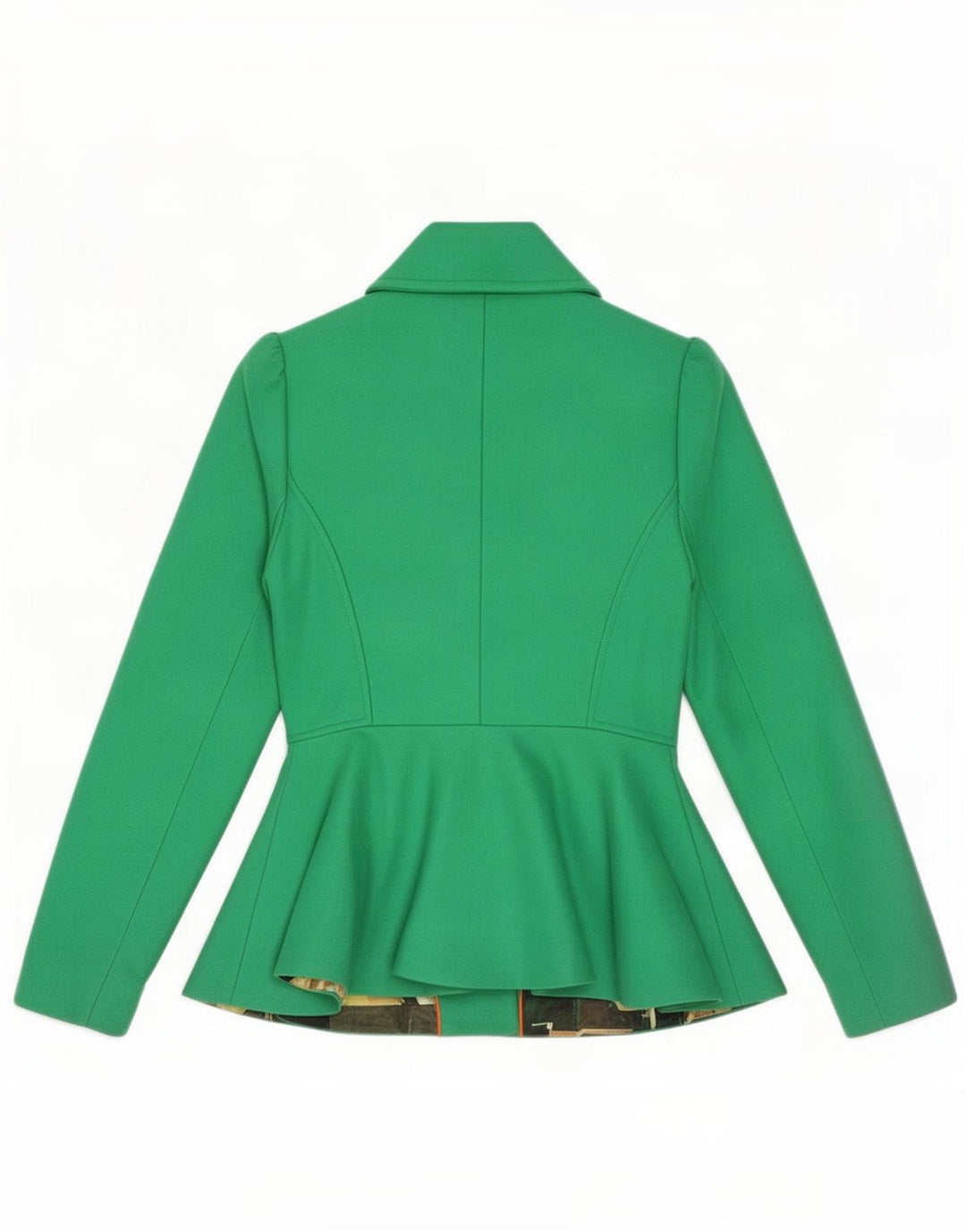 Ted Baker Γυναικείο Μπουφάν Μπλέιζερ Μέγεθος 0 2XS Πράσινο Μαλλί
