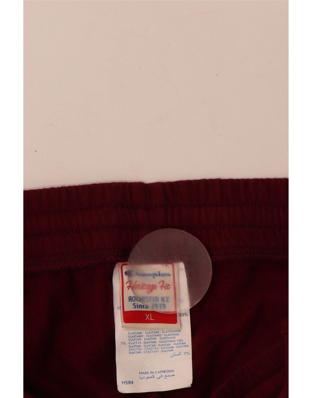 CHAMPION Γυναικεία Heritage Fit Tracksuit Παντελόνια Joggers UK 18 XL Maroon