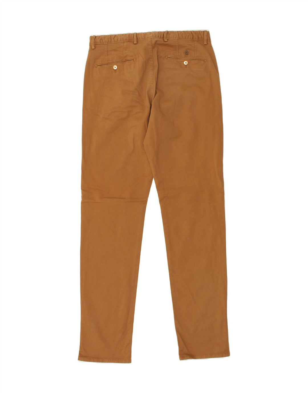 MASSIMO DUTTI Womens Slim Fit Chino Trousers EU 42 Large W32 L33  Brown | Vintage Massimo Dutti | Thrift | Second-Hand Massimo Dutti | Used Clothing | Messina Hembry 