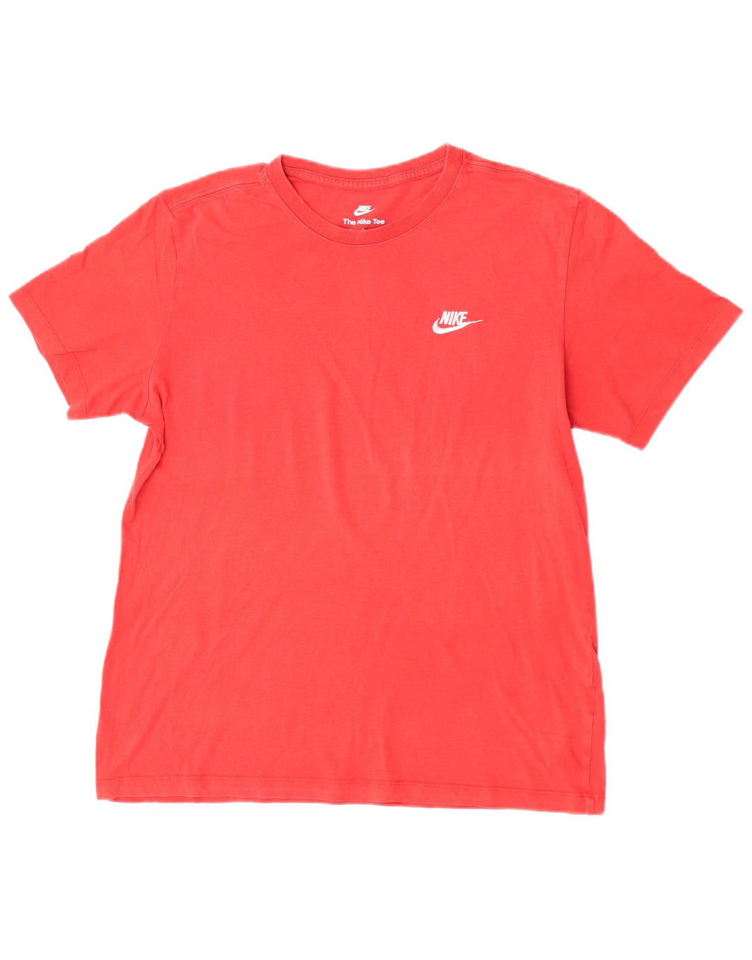 Ανδρικό γραφικό μπλουζάκι Nike, μεσαίο κόκκινο βαμβακερό