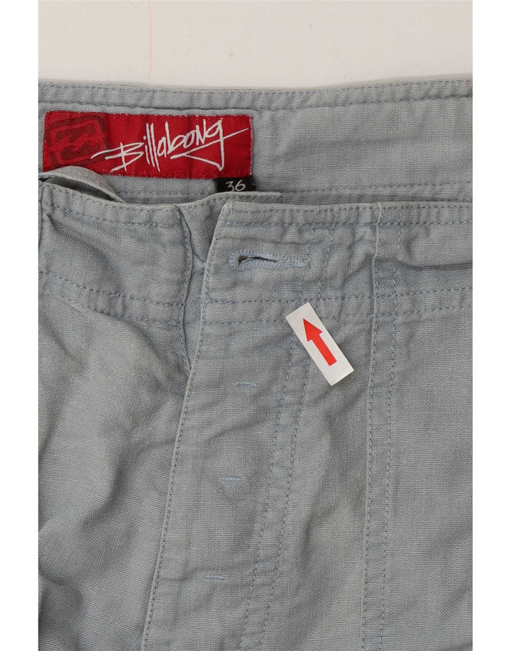 Ανδρικό σορτς Chino Billabong W36 μεγάλο μπλε βαμβακερό