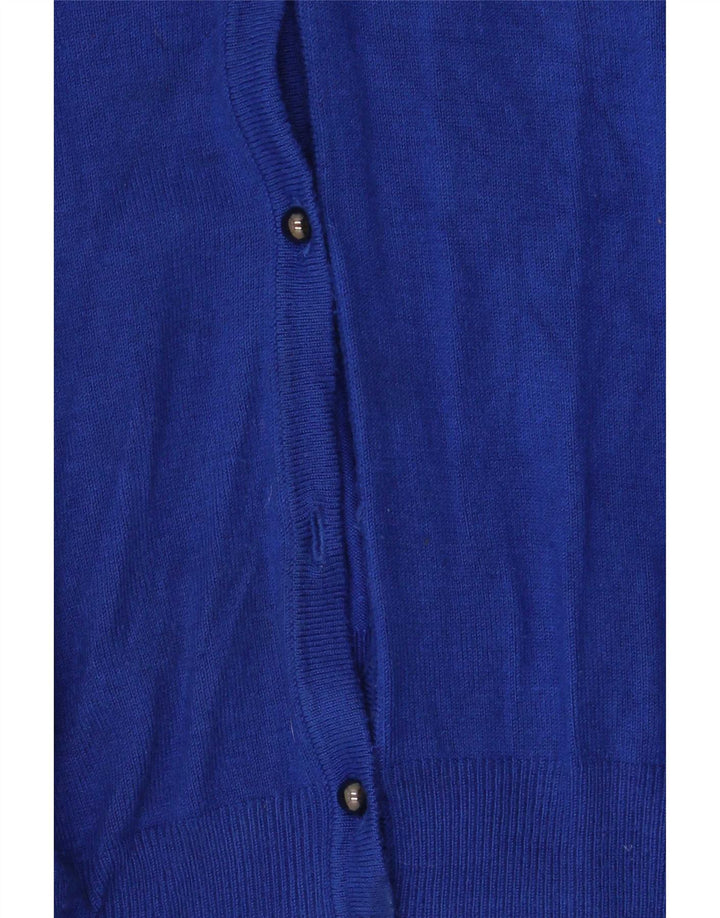 Marks & Spencer Γυναικεία ζακέτα πουλόβερ UK 20 XL μπλε βισκόζη