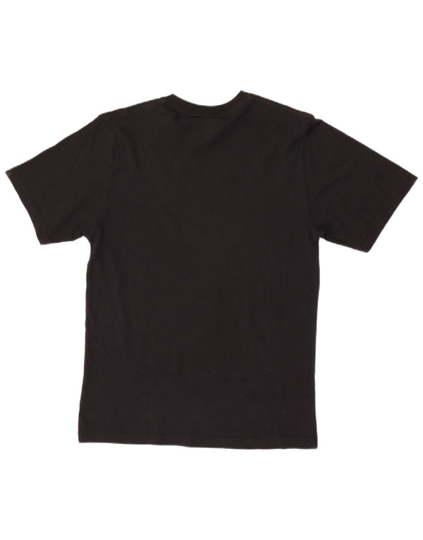 Vans Boys Custom Fit Graphic T-shirt Top 14-15 ετών XL Μαύρο βαμβακερό