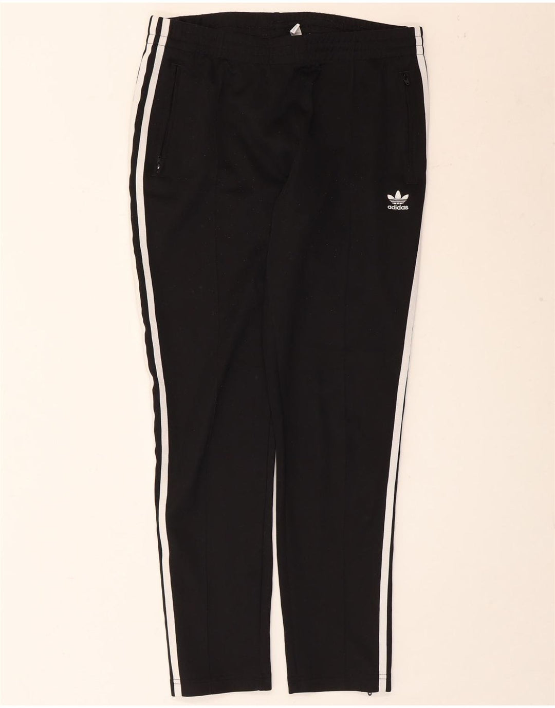 Adidas Γυναικεία φόρμα παντελόνι UK 14 μεσαίο μαύρο βαμβακερό