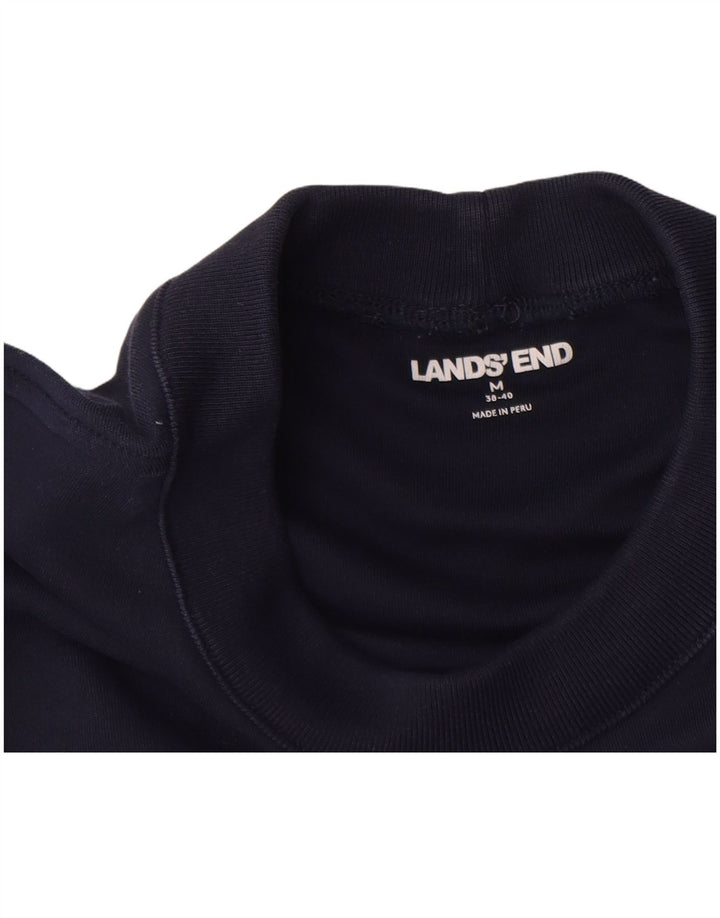 Lands End Ανδρικό τοπ μακρυμάνικο UK 38/40 Medium Navy Blue