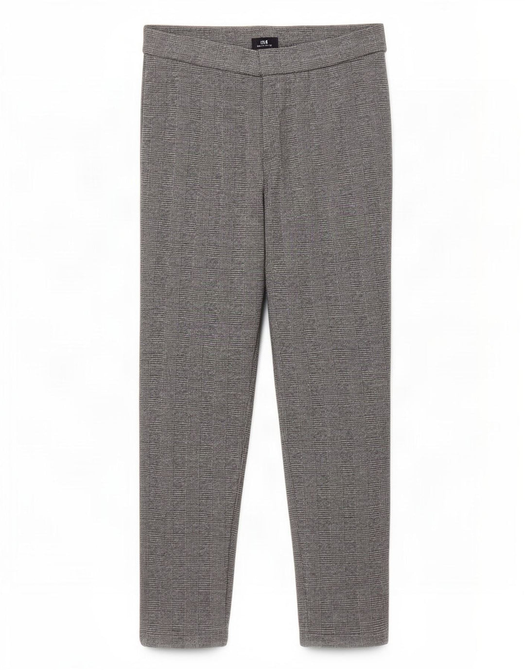 Marks & Spencer Γυναικεία κολάν Crop UK 14 Large Grey Houndstooth Polyester