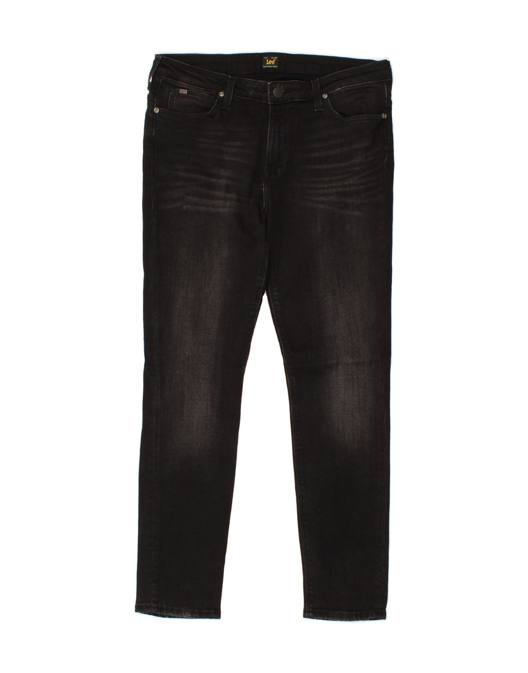 LEE Womens Skinny Jeans W34 L28 Black Vintage Lee and Second-Hand Lee from Messina Hembry 