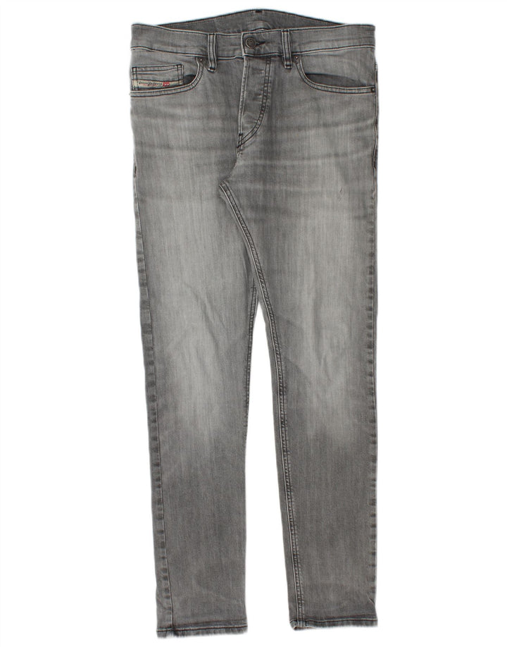 Diesel Ανδρικό Slim Jeans W30 L30 Γκρι βαμβακερό