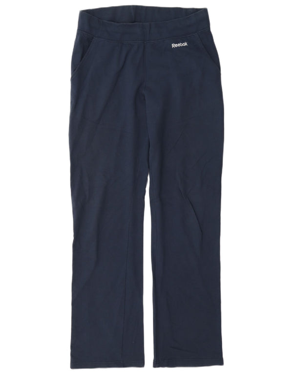 Reebok Γυναικεία φόρμα παντελόνι UK 14 Large Navy Blue Cotton