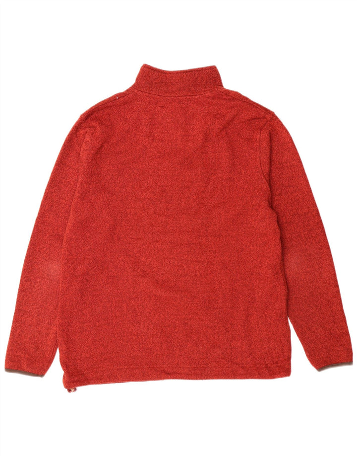 Weird Fish Ανδρικό φούτερ με φερμουάρ πουκάμισο με μεγάλο κόκκινο φλύκταινα πολυεστέρα