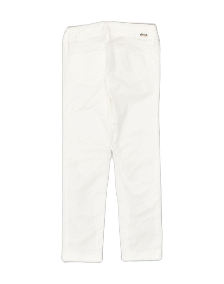 DIESEL Womens Slim Casual Trousers W27 L29  White Cotton | Vintage Diesel | Thrift | Second-Hand Diesel | Used Clothing | Messina Hembry 