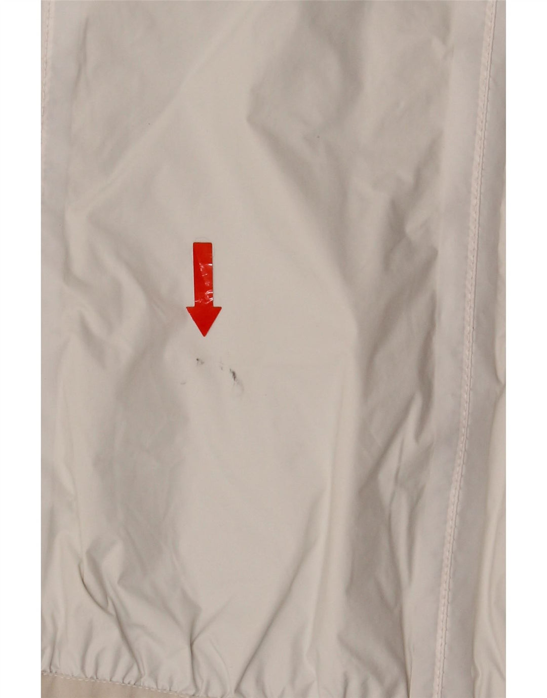 K-WAY Boys Hooded Rain Jacket 11-12 Years White Vintage K-Way and Second-Hand K-Way from Messina Hembry 