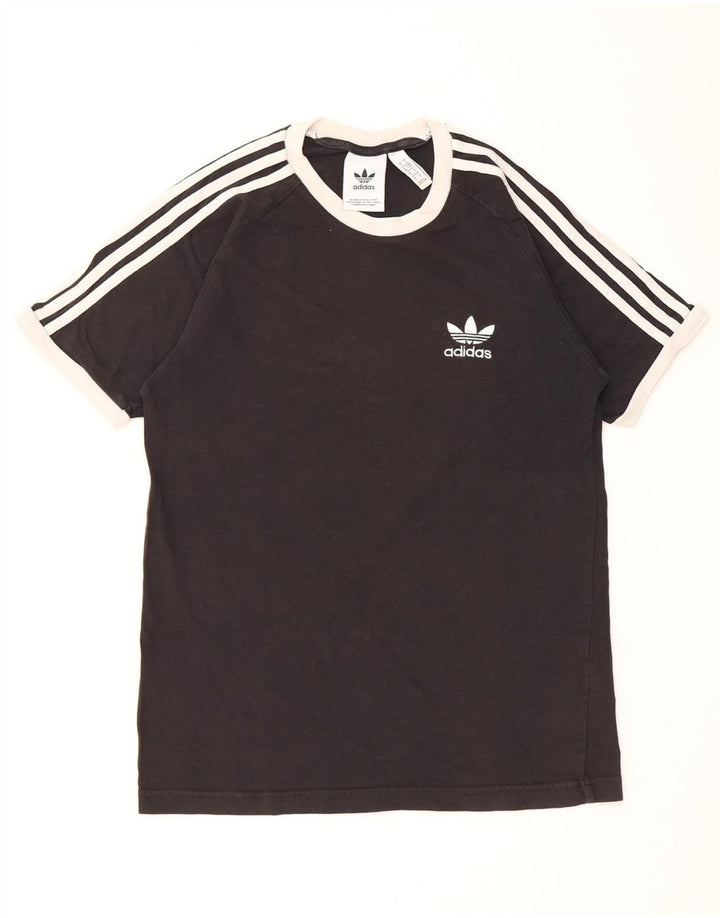 Ανδρικό T-Shirt Adidas Top Μικρό μαύρο βαμβακερό
