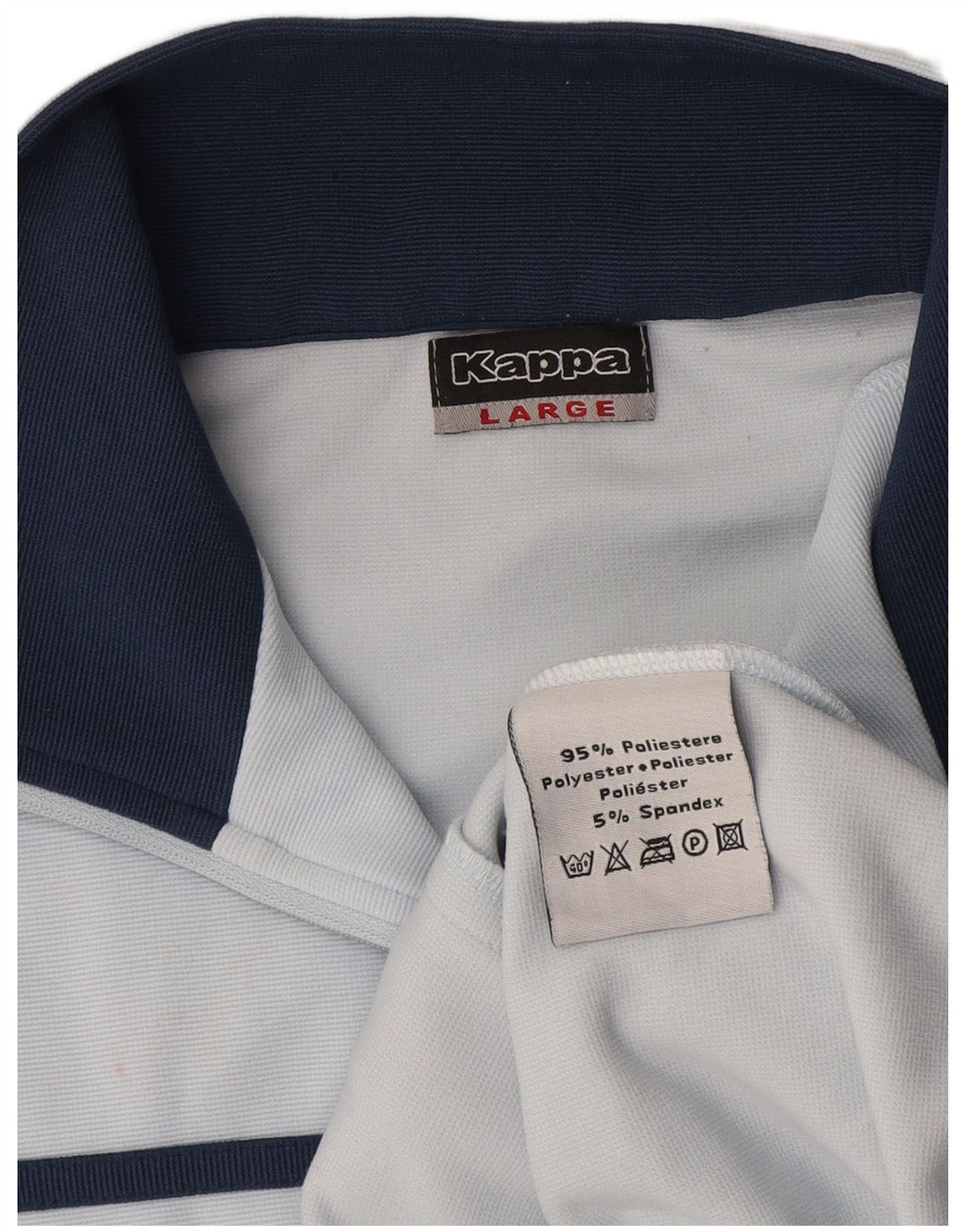 Kappa Γυναικεία αθλητική φόρμα Top Jacket UK 14 Large Blue Colourblock Polyester