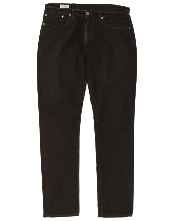 Levi's Mens 511 Slim Jeans W34 L32 Μαύρο βαμβακερό