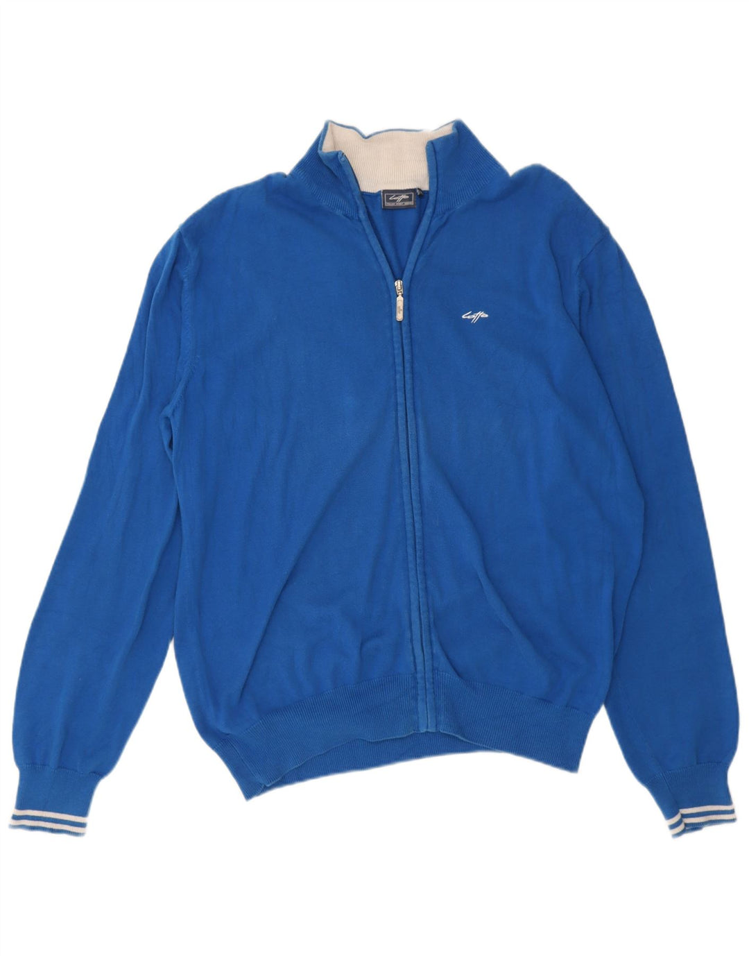 Ανδρικό πουλόβερ Lotto Cardigan 2XL Μπλε βαμβακερό